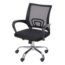 Ver imagem 2 de Cadeira de Escritório Ergonômica Executiva Secretaria Tela Mesh Rodízios  Altura Ajustável NR17