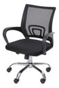 Ver imagem 2 de Cadeira de Escritório Ergonômica Executiva Secretaria Tela Mesh Rodízios  Altura Ajustável NR17