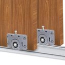 Ver imagem 6 de Kit Roldana Para Porta de Correr Ro50 Guia Universal 2 Kits