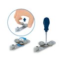 Ver imagem 5 de Kit Roldana Para Porta de Correr Ro50 Guia Universal 2 Kits