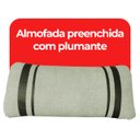 Ver imagem 7 de Namoradeira e Poltronas Orgânica Chloe Boucle Verde com Almofada Plumante - Arkell