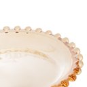 Ver imagem 4 de Travessa Oval de Cristal Pearl Âmbar Metalizado 30cm X 15cm X 2cm - Wolff