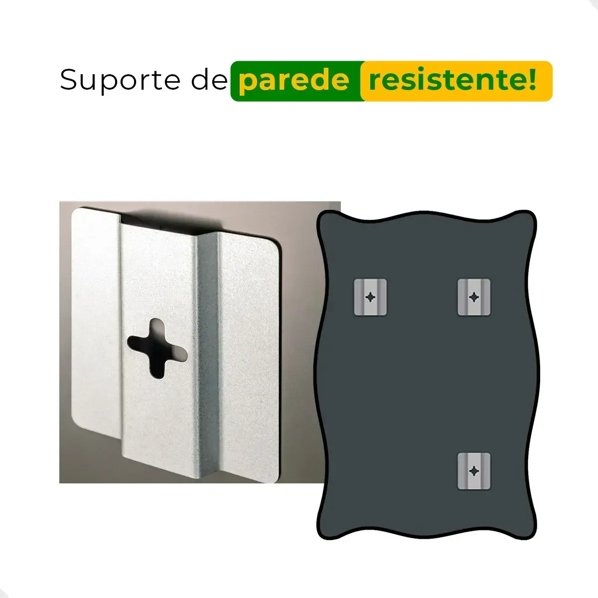 Ver imagem 6 de Espelho com Led Frio Decorativo de Parede Sala Quarto Banheiro Hall Camarim 44x64cm Mod. Paris