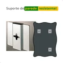 Ver imagem 6 de Espelho com Led Frio Decorativo de Parede Sala Quarto Banheiro Hall Camarim 44x64cm Mod. Paris