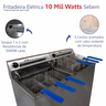 Fritadeira Fritador Elétrica Alta Potencia 10000w para Restaurante Zona Fria Sebem - 3