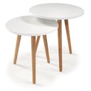 Ver imagem 2 de Mesa de Apoio Baixa Branca