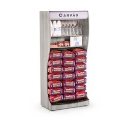 Armario Expositor Especial Apc1000 A Carvao Mdf 15Mm - Refrimate - 1