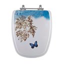 Ver imagem 1 de Tampa de Vaso Decorado Borboleta Venice para Bacia Belize