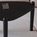 Ver imagem 2 de Mesa de Centro Organica Pes Madeira Nero Preto 28012 Artesano Nero Preto