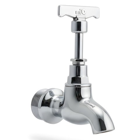 Torneira Parede P/jardim 3/4" Metal Cromado Rio - 1130rio
