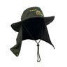 Chapéu Safari com Proteção Bordado Jogá - Cor Verde - 1