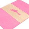 Passadeira para Quarto Infantil Antiderrapante 1,20M x 74cm Bailarina Bordada Pelúcia Cor:Rosa - 3