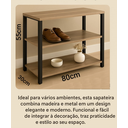 Ver imagem 2 de Sapateira Tripla Black Wood