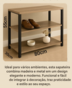 Ver imagem 2 de Sapateira Tripla Black Wood