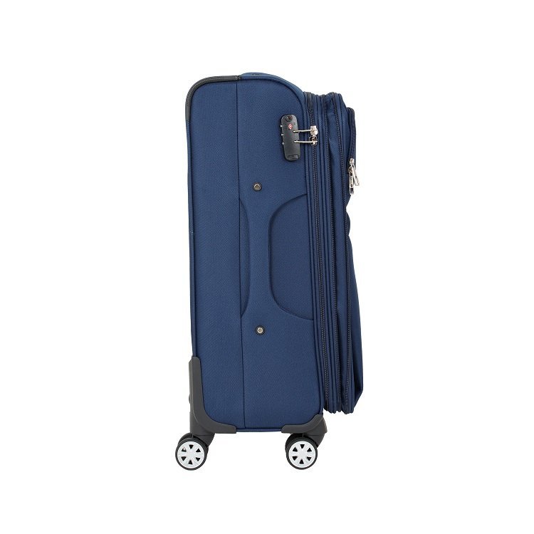 Mala Travelux Geneva Ii Tamanho M Super Leve Azul - 2