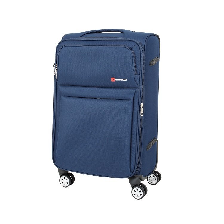 Mala Travelux Geneva Ii Tamanho M Super Leve Azul - 1