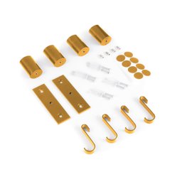 Toalheiro Elétrico Térmico Aquecido 45x 50 Dourado 220v - 2