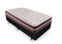 Ver imagem 1 de Cama Box Solteiro 88 Tecido Sintético Preto com Colchão Little Angel - Bello Box - Mola Superlastic