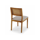 Ver imagem 7 de Cadeira Gipsy Freijó Encosto Telinha Quadrada Pintada Assento em Tecido 57 e Madeira Maciça