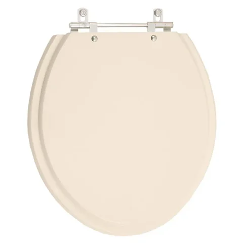 Assento Sanitario Poliester Convencional Oval Visone (Salmão) para vaso Ideal Standard