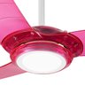 Ventilador de Teto Spirit 303 Rosa Neon LED Luz Branca Controle Remoto 220V - 5