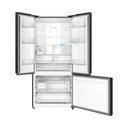 Ver imagem 6 de Geladeira Midea Multidoor Frost Free Inverter 672L MDRM905MMD463 Inox Bivolt