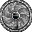 Ver imagem 3 de Ventilador Mondial Turbo 50cm Vtx-50-8p Preto - 127v