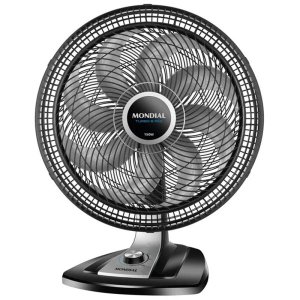 Ventilador Mondial Turbo 50cm Vtx-50-8p Preto - 127v