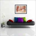 Ver imagem 2 de Quadro Decorativo Acupuntura Salas Decorações Interiores Com Moldura
