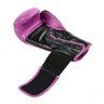 Kit Boxe Muay Thai Luva Power Colors Rosa/preto e Bandagem Preta 2,55m Adidas Kit Power Colors - 3