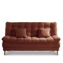 Ver imagem 2 de Sofá Cama 3 Lugares Casal Confortável 1,85 Larg Duda Matrix