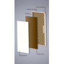 Ver imagem 3 de Porta Completa Tabaco Lisa Pormade - 90cm x 210M - Esquerda - Paredes de 7cm À 11cm
