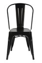 Ver imagem 3 de Kit 8 Cadeiras Tolix Iron Design Aço Industrial Sala Cozinha Jantar Bar Preto Brilhante