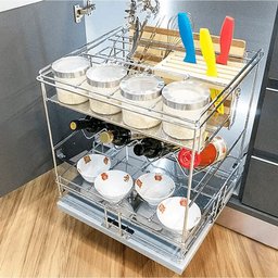 Organizador Multiuso Utensílios Trilho Deslizante Jomer 8854 - 2
