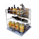 Ver imagem 1 de Organizador Multiuso Utensílios Trilho Deslizante Jomer 8854