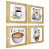 Quadro Decorativo Café Expresso Padaria Cozinha 12x12cm 2 Arte na Arte Café Expresso Padaria Cozinha - 1