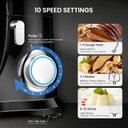 Ver imagem 2 de Batedeira Kichot 10+p Velocidades 4.8 Qt. Preta