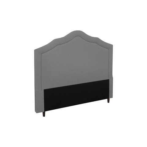 Cabeceira Irlanda New Plus Casal 1400mm Linho Chumbo - Simbal