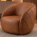 Ver imagem 2 de Poltrona Decorativa Organica Essence Base Fixa Courino Tcs 727 Moll