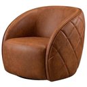 Ver imagem 1 de Poltrona Decorativa Organica Essence Base Fixa Courino Tcs 727 Moll