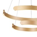 Ver imagem 2 de Lustre Pendente Sindora Dcd03043 Dourado Led Bivolt