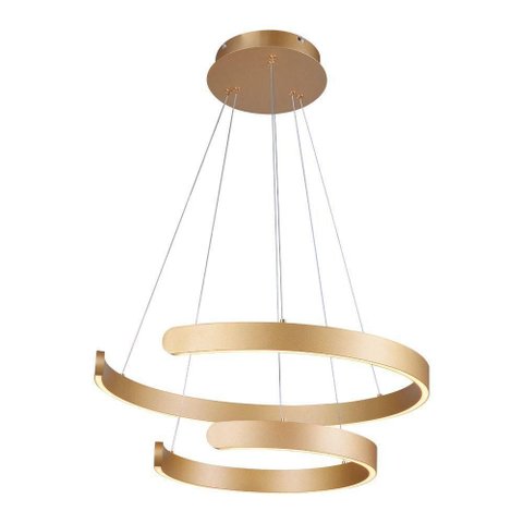 Lustre Pendente Sindora Dcd03043 Dourado Led Bivolt