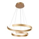 Ver imagem 1 de Lustre Pendente Sindora Dcd03043 Dourado Led Bivolt