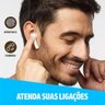 Fone de Ouvido sem Fio Bluetooth Cor Branco - 3