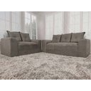 Ver imagem 1 de Sofá 2 e 3 Lugares Cinza 605 Porto