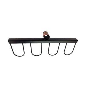 Rastelo Reforçado para Folha 4 Dentes 39x11cm