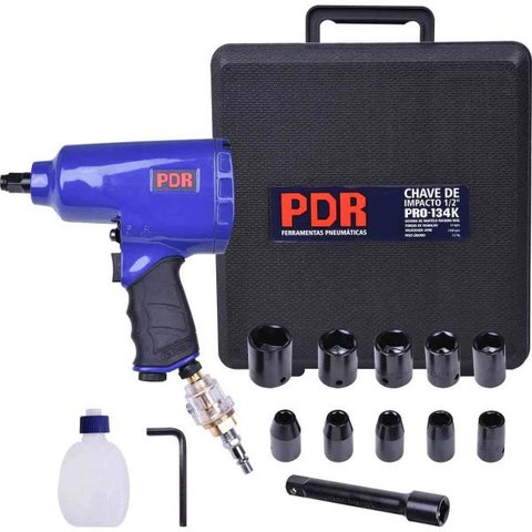 CHAVE DE IMPACTO 1/2" ROCKING DOG COM MALETA - PRO-134K