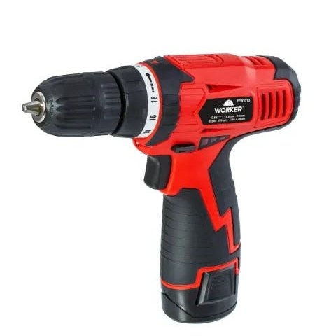 Furadeira Parafusadeira 10v Duas Baterias Biv Worker Pfw010