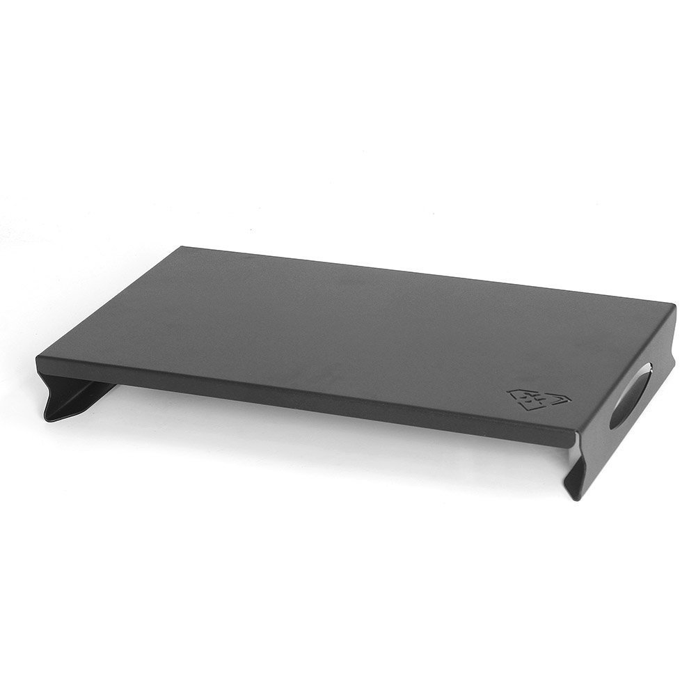 Apoio de Monitor de Mesa em 5 Cm - Aço - Preto