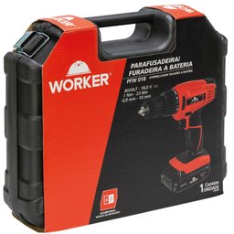 Furadeira Parafusadeira 18v Duas Baterias Biv Worker - 4